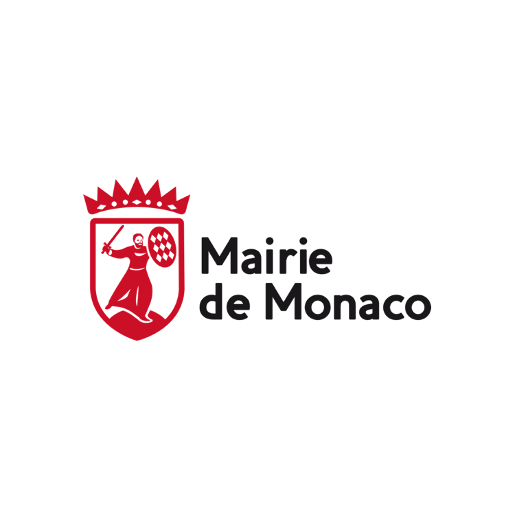 Le logo de la Mairie de Monaco qui a fait venir un food truck en entreprise.