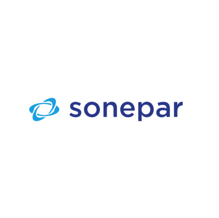 Le logo de Sonepar qui a fait venir un food truck en entreprise.