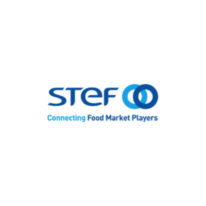 Le logo de Stef Transport qui a fait venir un food truck en entreprise à la ZI de Carros.